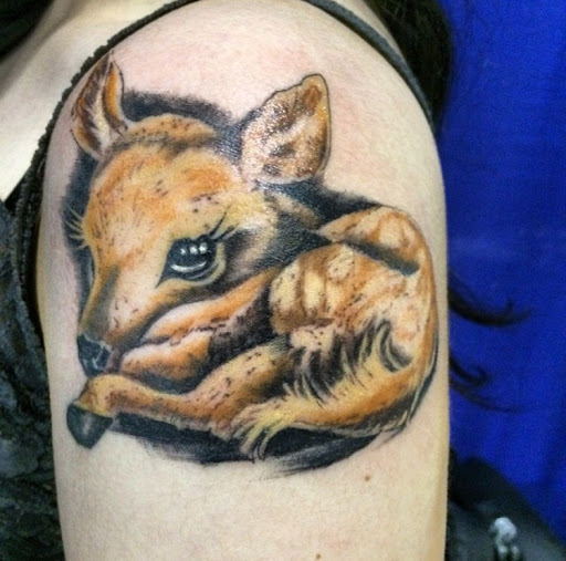 Explore running tattoo ideas, creative tattoo ideas in San Diego, available at Sideshow Tattoo and Piercing