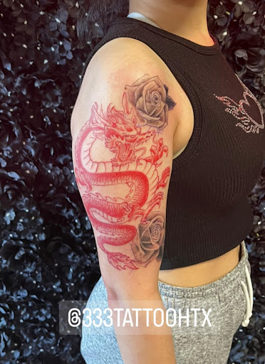 Explore penguin tattoo ideas, creative tattoo ideas in Houston, available at 333 Tattoo Studio HTX