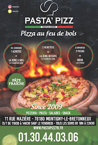 Restauration rapide Pasta Pizz à Montigny-le-Bretonneux (la carte)
