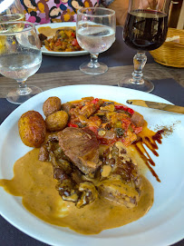 Plats et boissons du Restaurant français Auberge du Chapeau Rouge à Saint-Antoine-l'Abbaye - n°4