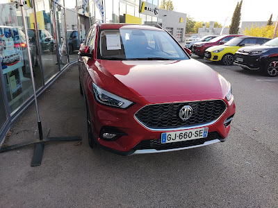 MG Motor Chalon-sur-Saône à Saint-Marcel
