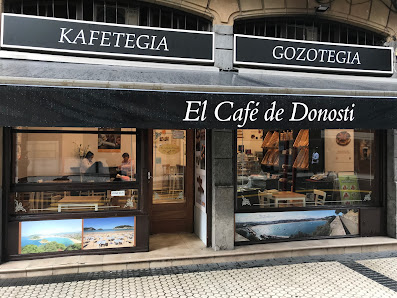 El Café De Donosti San Martin Kalea, 48, 20005 Donostia-San Sebastian, Gipuzkoa, España