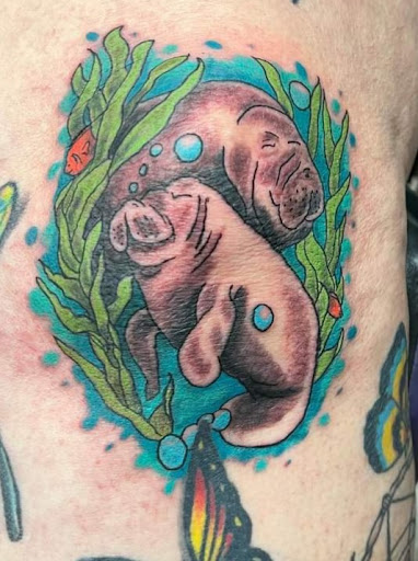 Explore american flag forearm tattoo ideas, creative tattoo ideas in Knoxville, available at Tough Luck Tattoos