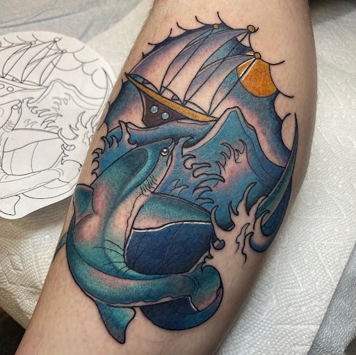 Explore indiana tattoo ideas, creative tattoo ideas in Glenside, available at Yellow Rose Tattoo