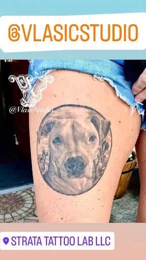 Explore wu tang tattoo ideas, creative tattoo ideas in Yucca Valley, available at Strata Tattoo Lab LLC