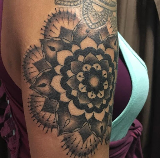 Explore til death tattoo ideas, creative tattoo ideas in San Diego, available at Sideshow Tattoo and Piercing