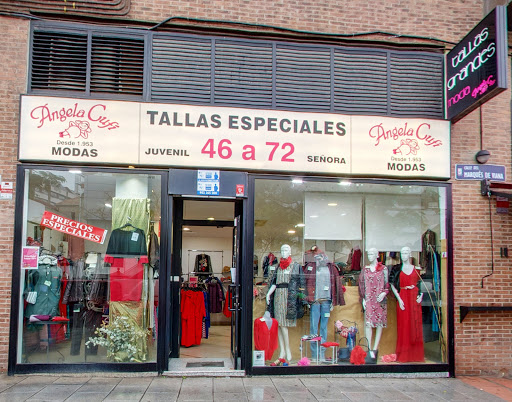 Tienda Ropa TALLAS GRANDES Angela Cufi - Tienda De Tallas Grandes en Madrid