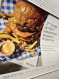 Frite du Restaurant de hamburgers avec amour - le burger Belleville à Paris - n°9