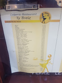 Crêperie Crêperie Restaurant Ty Brizec à Carantec - menu / carte