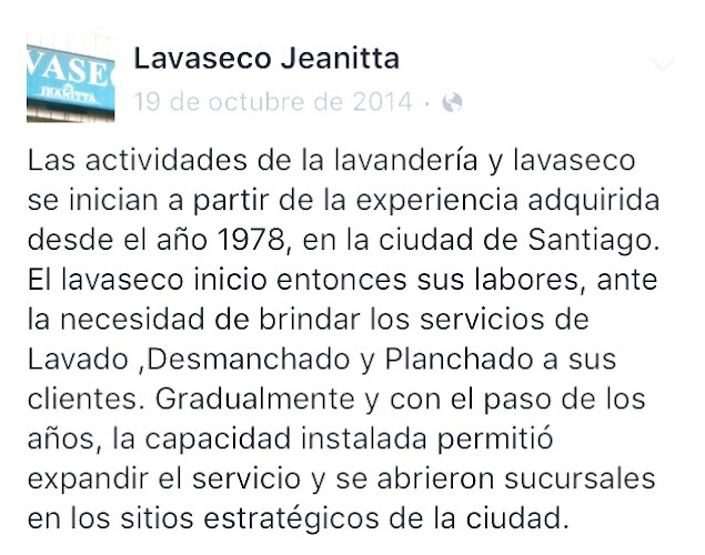 Lavaseco Jeanitta - Lavandería