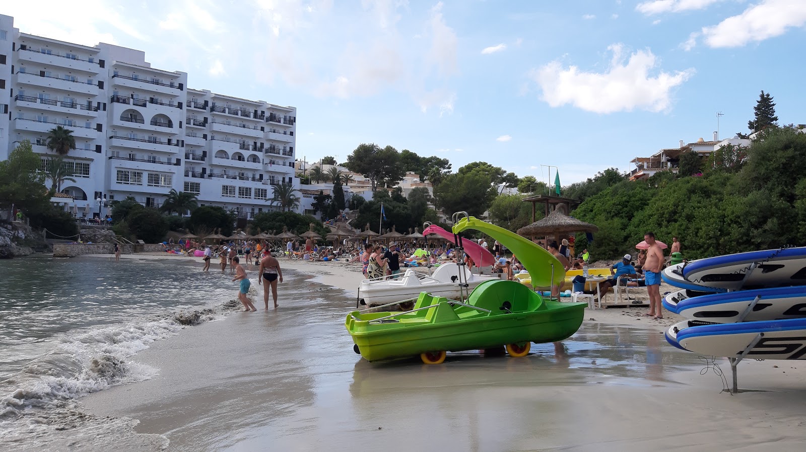 Zdjęcie Playa de Cala Ferrera z mała zatoka