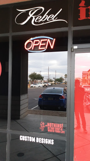 Body Piercing Shop «Rebel Ink Tattoo/Body Piercing», reviews and photos, 330 N Dysart Rd, Goodyear, AZ 85338, USA