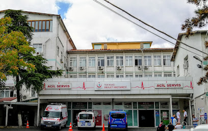 Tekirdağ Devlet Hastanesi Acil Servis