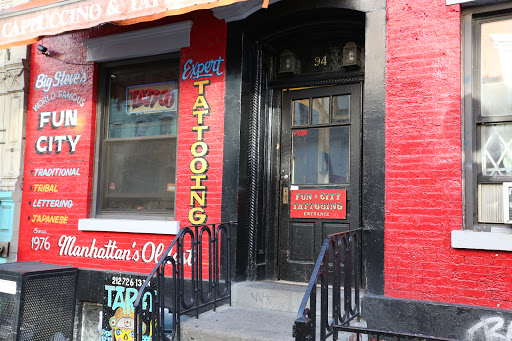 Tattoo Shop «Fun City Tattoo», reviews and photos, 94 St Marks Pl, New York, NY 10002, USA