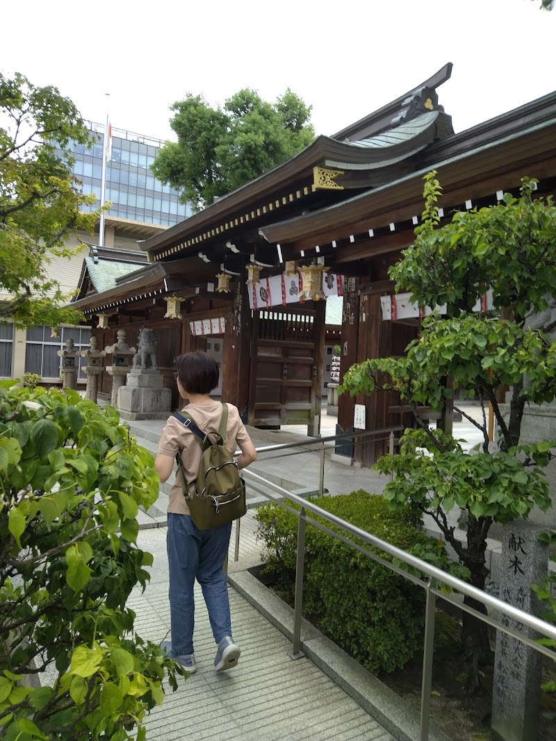 櫛田神社 狛犬