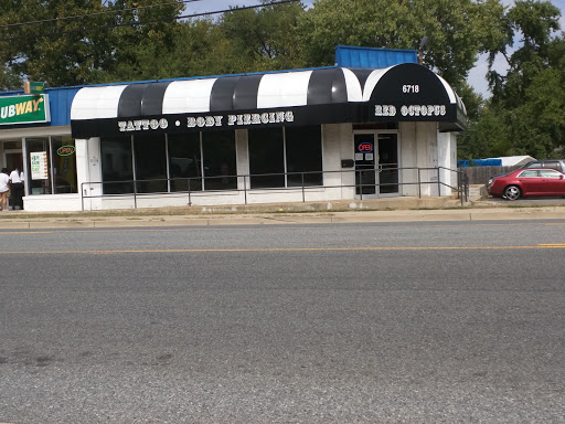 Tattoo Shop «Red Octopus Tattooing», reviews and photos, 6718 Suitland Rd, Morningside, MD 20746, USA