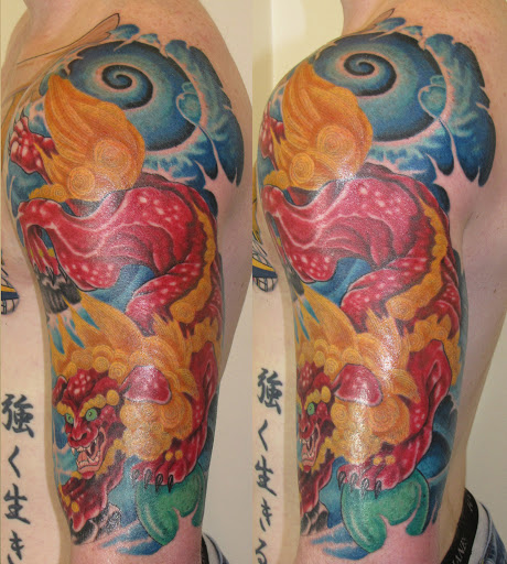 Explore animal tattoo sleeve ideas, creative tattoo ideas in Washington, available at Fattys Tattoos & Piercings H Street