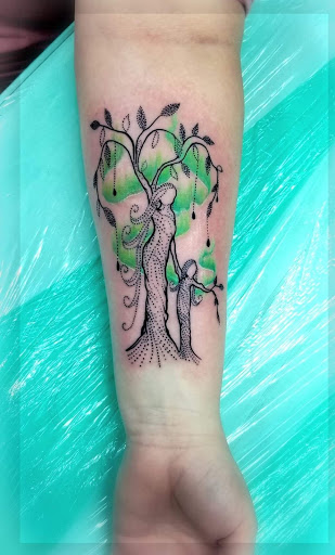 Explore fupa tattoo ideas, creative tattoo ideas in Benton, available at Spectrum Tattoo