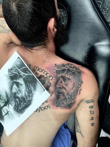 Explore tattoo ideas for mens leg, creative tattoo ideas in Fort Myers, available at Loyal 2 The Coil Tattoos & Piercings (Edison Mall Location Entrance F)