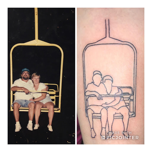 Explore name tattoo ideas on neck, creative tattoo ideas in Williamsburg, available at Relentless Ink