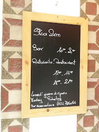 Menu du Wine Bar Zirm à Urtijëi