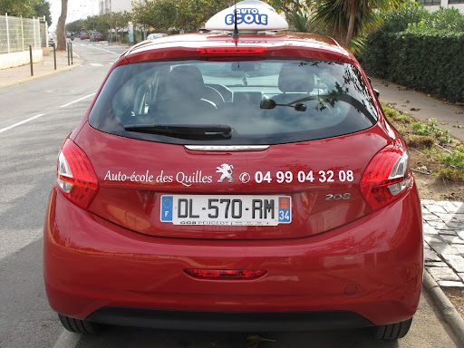Auto-école des Quilles à Sète, Hérault