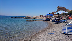 Grande Blue Beach'in fotoğrafı dağlarla çevrili