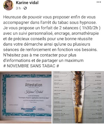 Vidal Karine praticienne en thérapie brève à Tornac