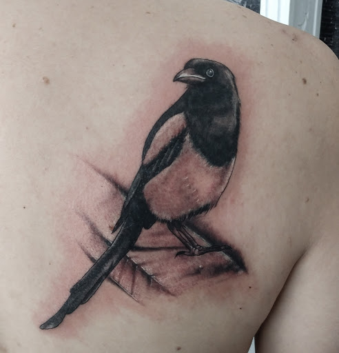 Explore cover up tattoo ideas on arm, creative tattoo ideas in Lander, available at Blackblood Tattoo and Piercing