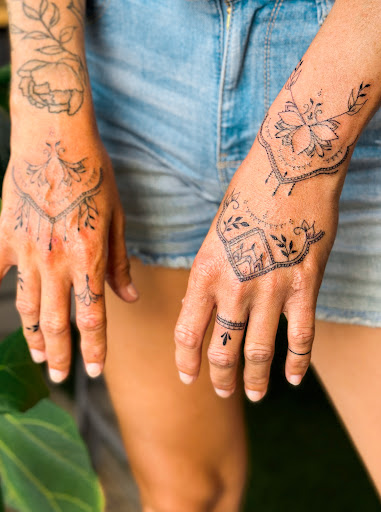 Explore bar code tattoo ideas, creative tattoo ideas in Kailua Kona, available at Mehana Tattoo