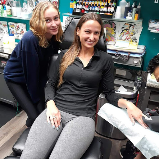 Explore tattoo collage ideas, creative tattoo ideas in Belleville, available at Rock City Tattoos & Body Piercing