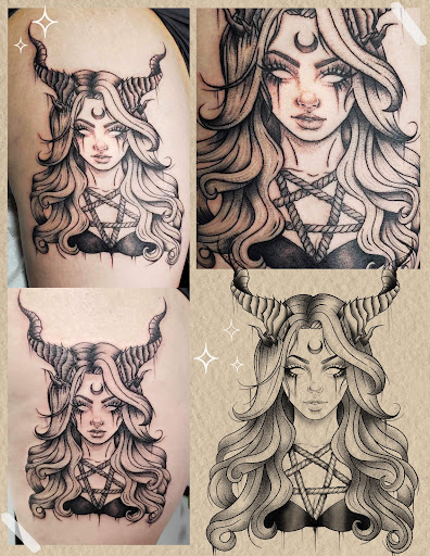 Explore shoulder scar tattoo ideas, creative tattoo ideas in Port Orchard, available at Whimsy & Wraith Tattoo LLC