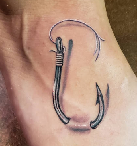 Explore leg tattoo idea for men, creative tattoo ideas in Palm Coast, available at Elite Custom Tattooing