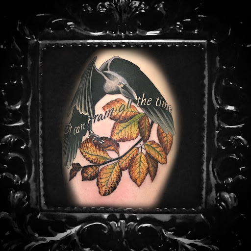 Explore weed tattoo ideas, creative tattoo ideas in Venice, available at The Beehive Tattoo Studio and Boutique