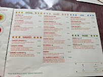 Temakinho à Lyon menu