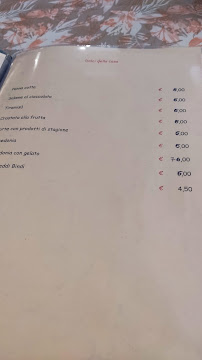 Menu / carte de Il Grillo à Cremona