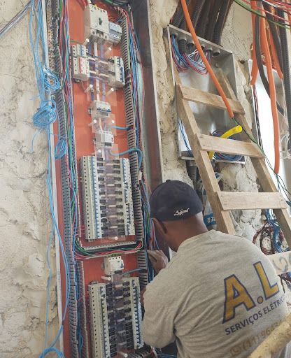 Logo da empresa - AL Serviços Elétricos