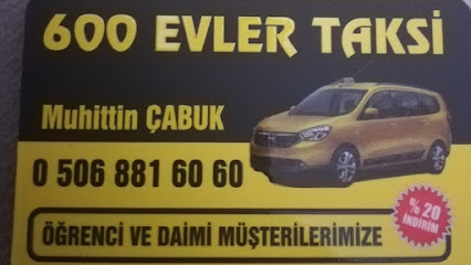 600 evler taksi