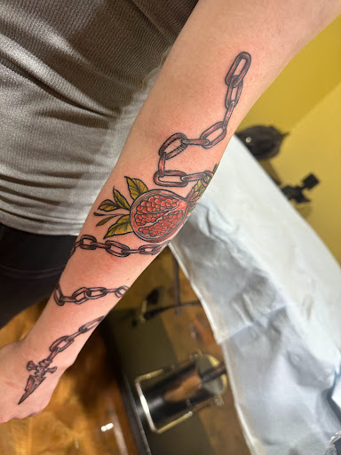 Explore family tattoo ideas for females, creative tattoo ideas in Marietta, available at The Queen Bee Tattoo and Piercing Parlour