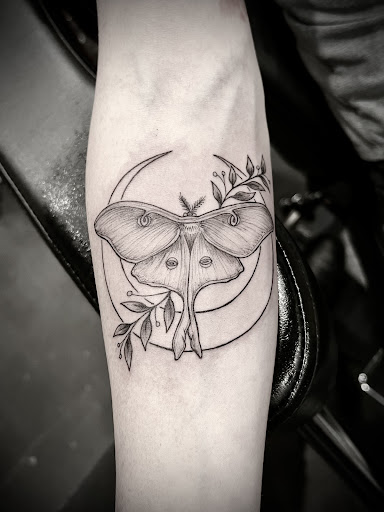 Find angel tattoo ideas for men for your next unique tattoo in Albuquerque at Dark Mark Arts