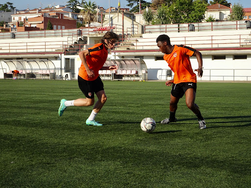 Academia Naranja (by Winning Soccer Skills), Práctica de fútbol en Alella,Barcelona