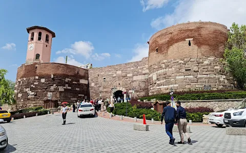 Ankara Castle Gate and Clock Tower image