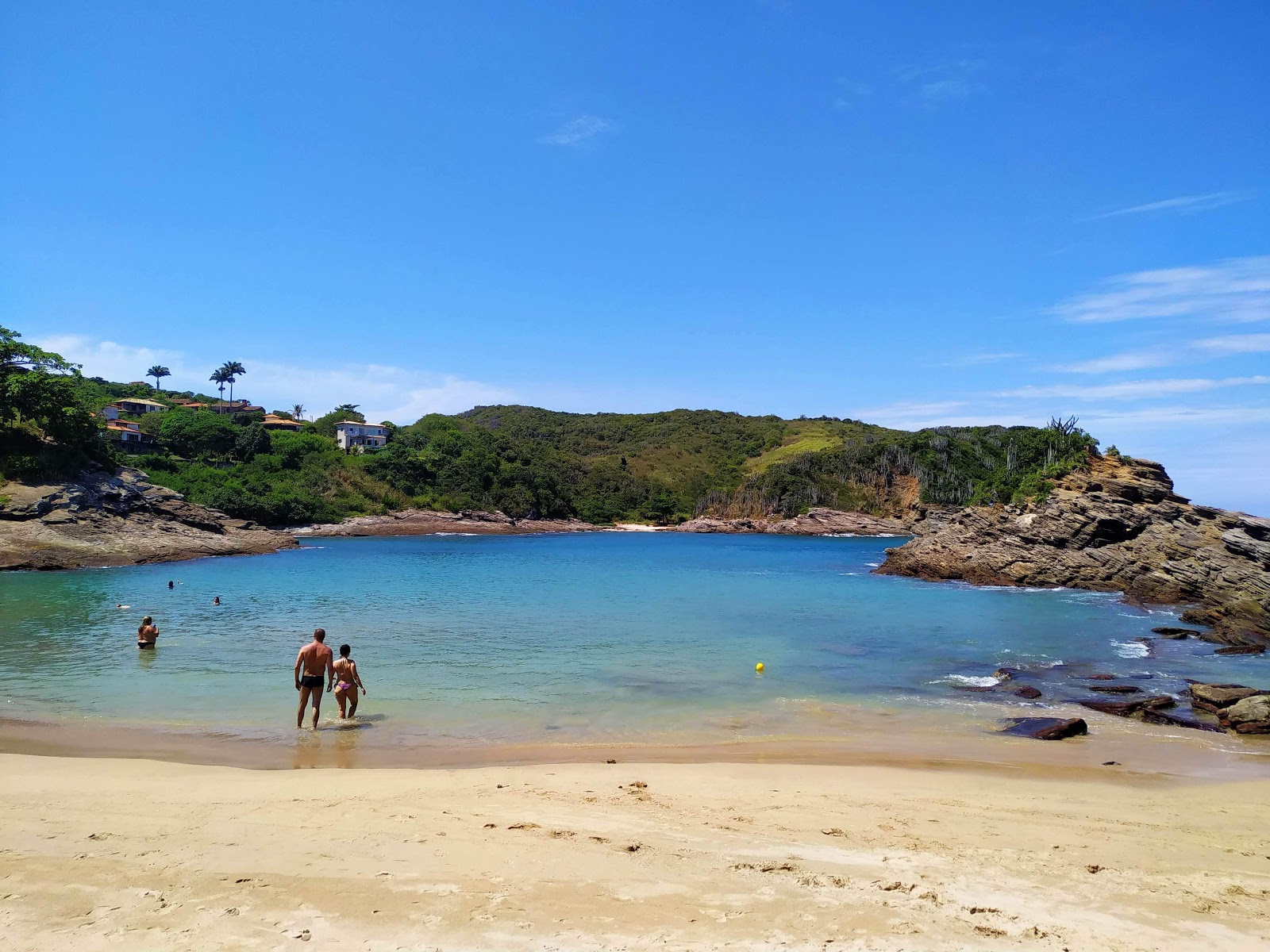 Foto de Playa Ferradurinha con muy limpio nivel de limpieza