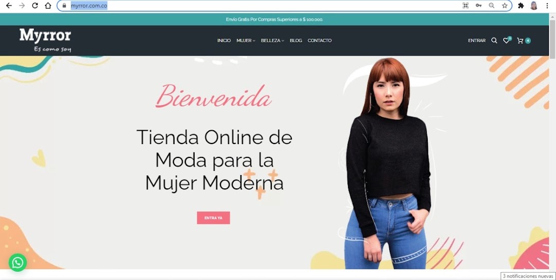 Myrror Tienda Online de Moda para la mujer moderna