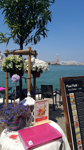 Chill out bar with sofas in Venice