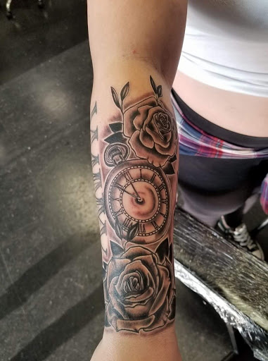 Explore tattoo ideas peacock, creative tattoo ideas in Hilliard, available at 22 Caliber Tattoo Mega Studio