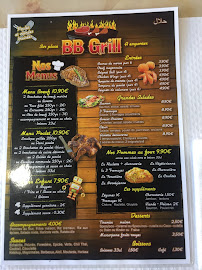 Carte du BB grill à Drancy