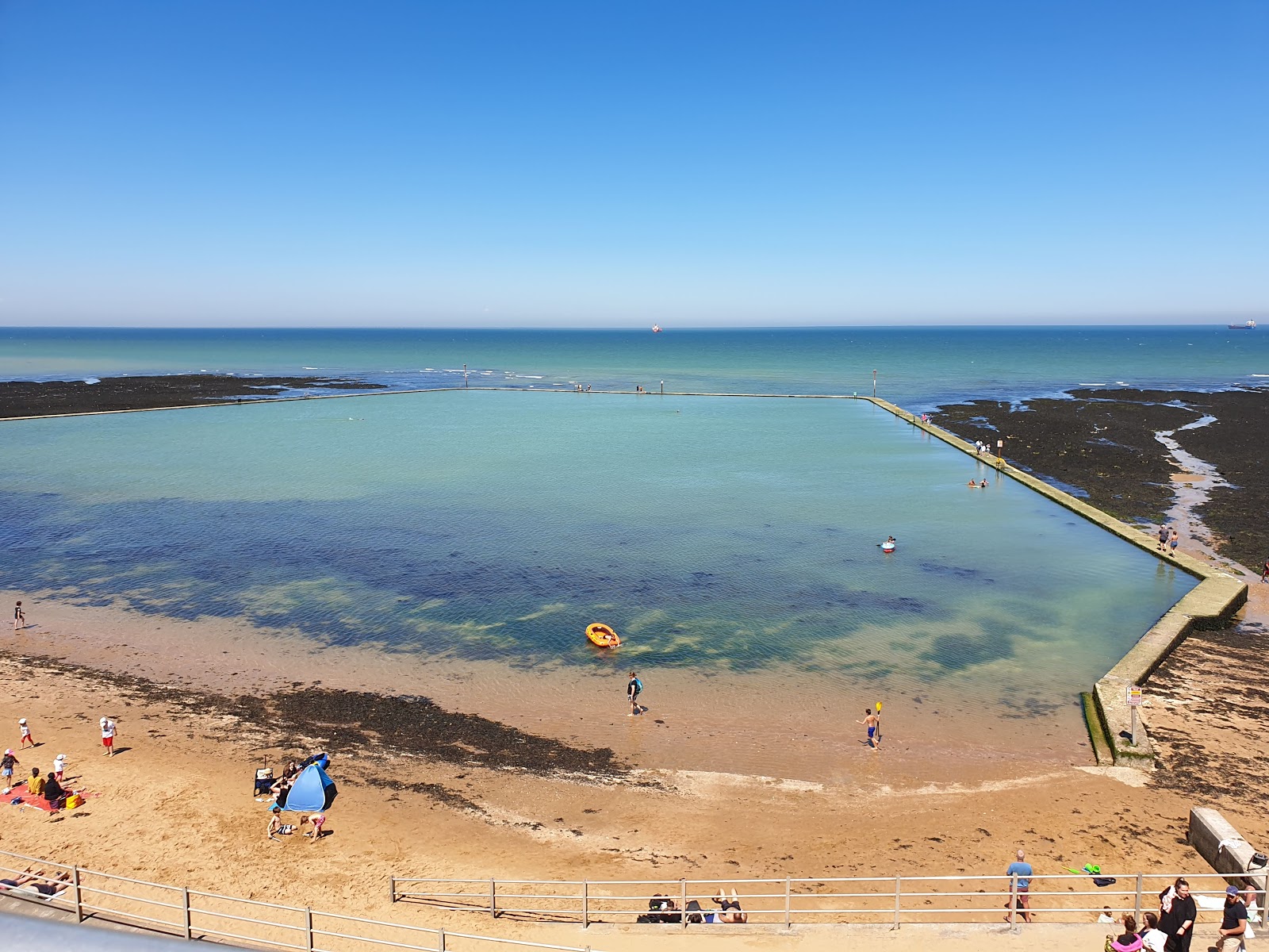 Photo of Walpole Tidal Pool with bright sand surface