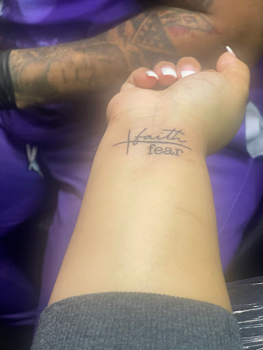 Explore lymphoma cancer tattoo ideas, creative tattoo ideas in Lawrenceville, available at Black Cloud Tattoo and Piercing