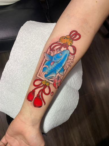 Explore korean tattoo ideas for guys, creative tattoo ideas in Miami Beach, available at Salvation Tattoo Lounge